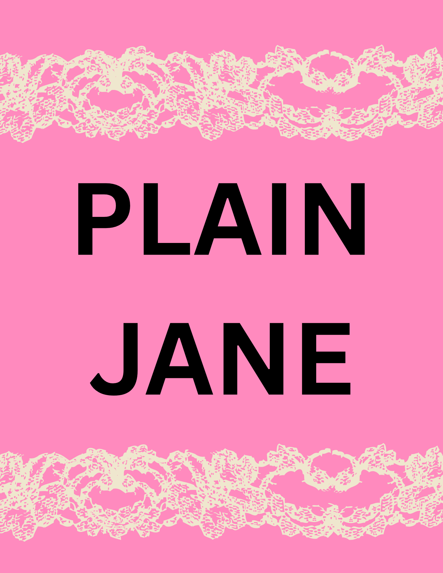 Regular Plain Jane Badge Reel